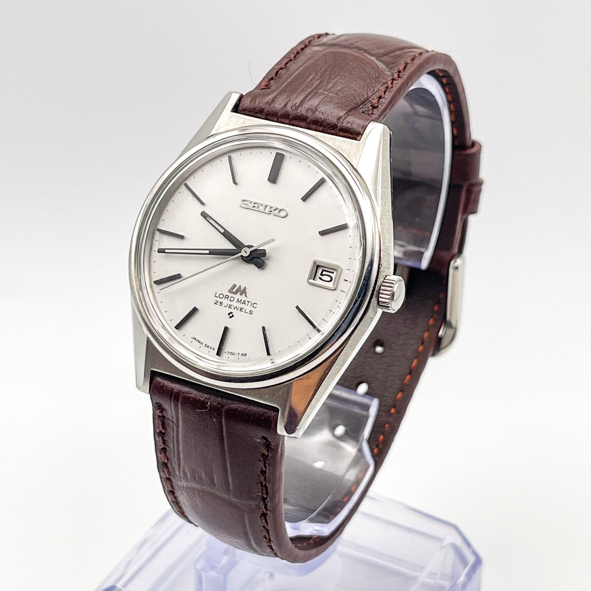 Seiko - Lord Matic [Near-Mint] 宝輝 (Hōki) – Treasure Brilliance - No reserve price - 5605-7020 - Men - 1970