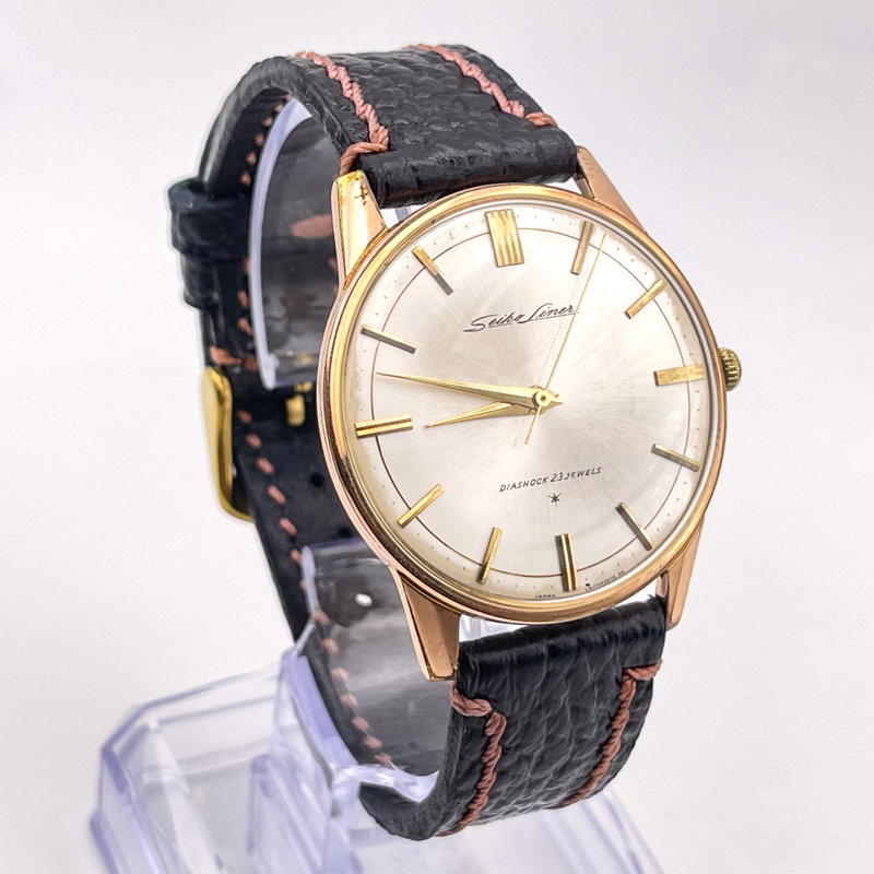 Seiko Seiko - Liner "GOLD-FILLED" 王耀 (Ōyō) – Royal Glow - No reserve price - J15007 - Men - 1963 vintage watch - image 3