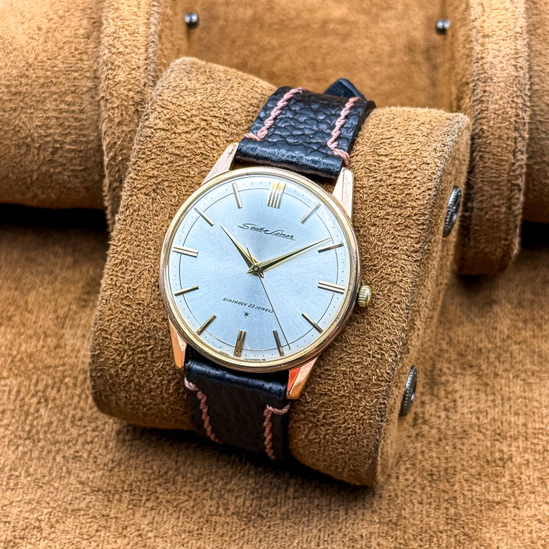 Seiko Seiko - Liner "GOLD-FILLED" 王耀 (Ōyō) – Royal Glow - No reserve price - J15007 - Men - 1963 vintage watch - image 10