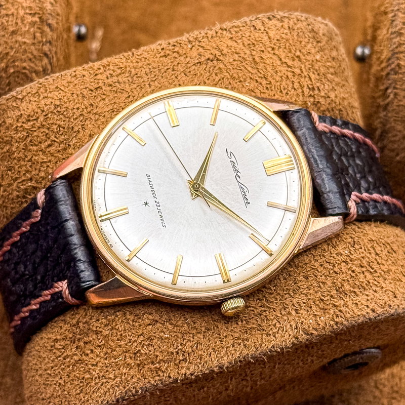 Seiko Seiko - Liner "GOLD-FILLED" 王耀 (Ōyō) – Royal Glow - No reserve price - J15007 - Men - 1963 vintage watch - image 14