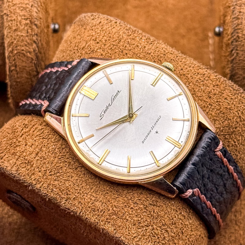 Seiko Seiko - Liner "GOLD-FILLED" 王耀 (Ōyō) – Royal Glow - No reserve price - J15007 - Men - 1963 vintage watch - image 15