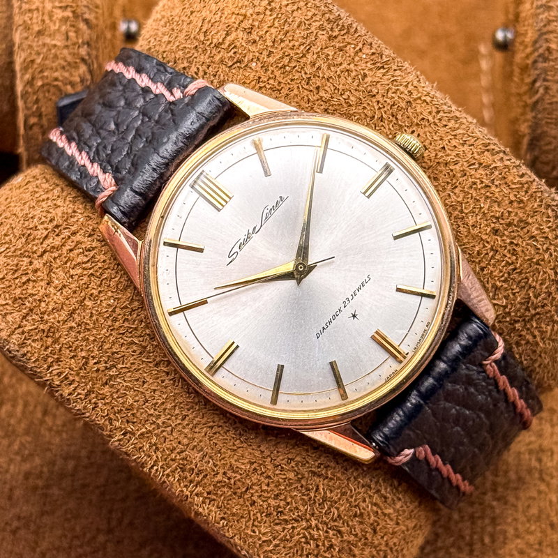 Seiko Seiko - Liner "GOLD-FILLED" 王耀 (Ōyō) – Royal Glow - No reserve price - J15007 - Men - 1963 vintage watch - image 16
