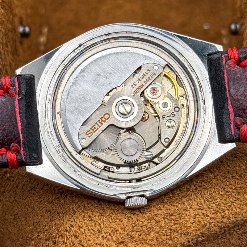 Seiko Seiko - Lord Matic "Gradient Red Sunburst" 炎舞 (En Bu) – Dance of Flames - No reserve price - 5606-7310 - Men - 1974 vintage watch - image 19