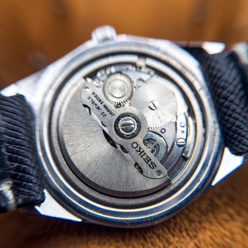 Seiko Seiko - Lord Matic "Gradient Blue Sunburst" 軌跡 (Kiseki) – Orbit Trace - No reserve price - 5606-7320 - Men - 1973 vintage watch - image 18