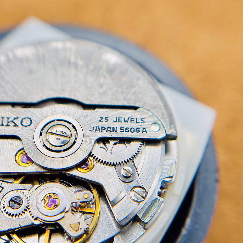 Seiko Seiko - LM "Brown Gradient Sunburst" 繊影 – Senei – Delicate Shadow - No reserve price - 5606-5080 - Men - 1973 vintage watch - image 8