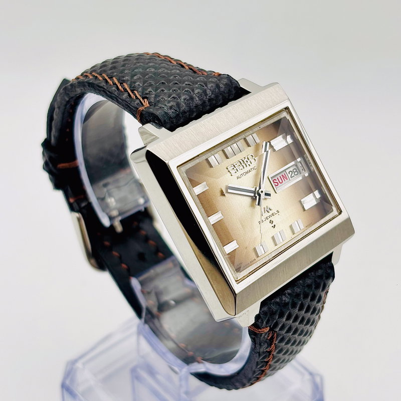 Seiko Seiko - LM "Brown Gradient Sunburst" 繊影 – Senei – Delicate Shadow - No reserve price - 5606-5080 - Men - 1973 vintage watch - image 29