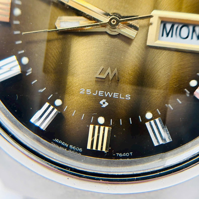 Seiko Seiko - Lord Matic "Gradient Golden Sunburst" - No reserve price - 5606-7300 - Men - 1973 vintage watch - image 5