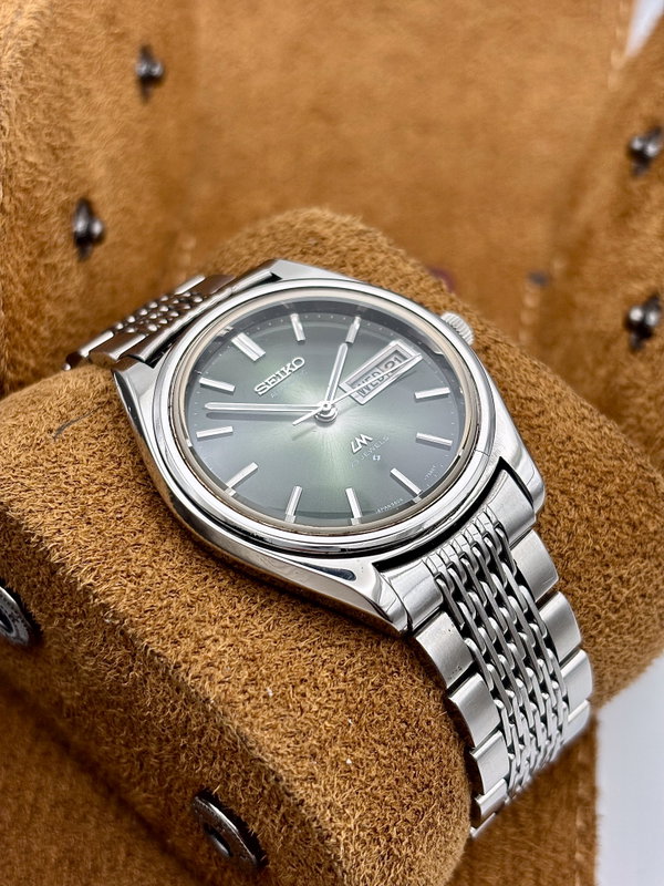 Seiko Seiko - Lord Matic "Green Starburst" - No reserve price - 5606-7072 - Men - 1974 vintage watch - image 9