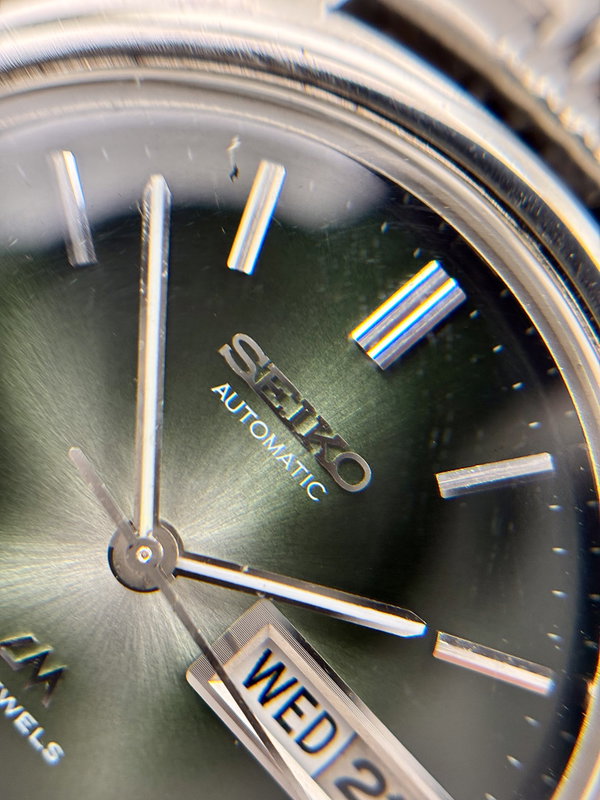 Seiko Seiko - Lord Matic "Green Starburst" - No reserve price - 5606-7072 - Men - 1974 vintage watch - image 13