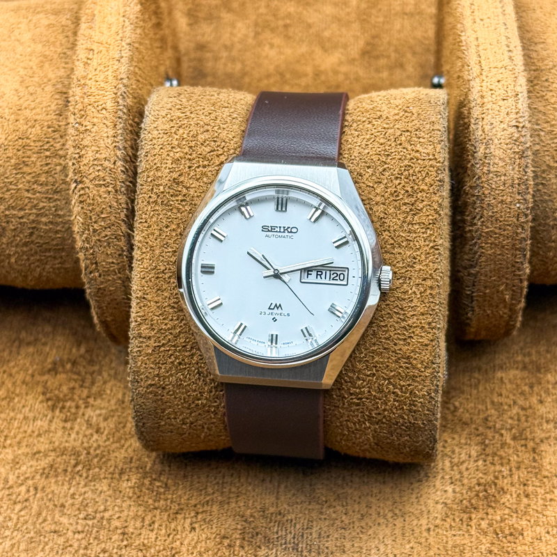 Seiko Seiko - Lord Matic 余光 – Yokō – Lingering Light - No reserve price - 5606-8061 - Men - 1975 vintage watch - image 12