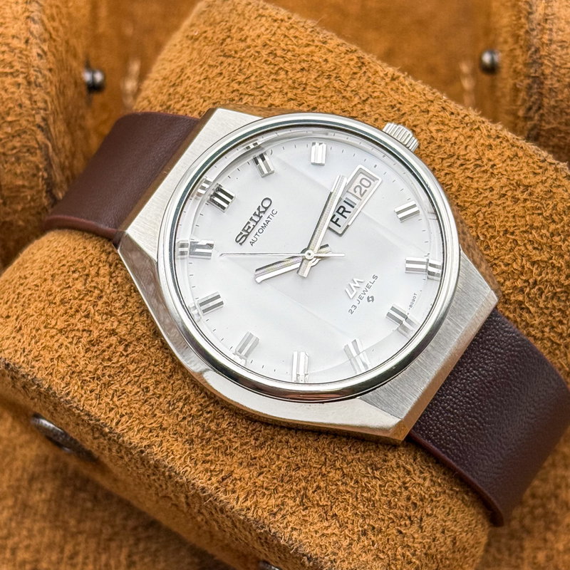 Seiko Seiko - Lord Matic 余光 – Yokō – Lingering Light - No reserve price - 5606-8061 - Men - 1975 vintage watch - image 16