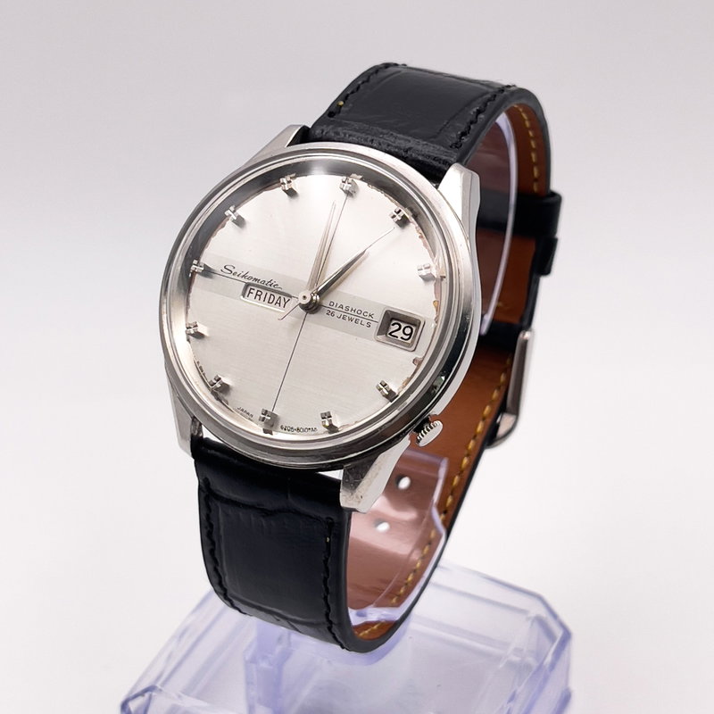 Seiko Seiko - Seikomatic 静宙 (Seichū) – Silent Sky - No reserve price - 6206-8010 - Men - 1965 vintage watch - image 9