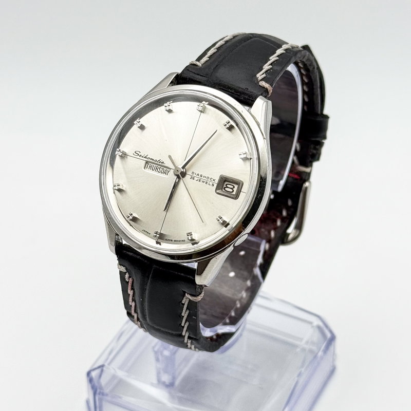 Seiko Seiko - Seikomatic [Near-Mint] 雅月 (Miyabi Zuki) – Elegant Moon - No Reserve Price - 6206-8010 - Men - 1965 vintage watch - image 1