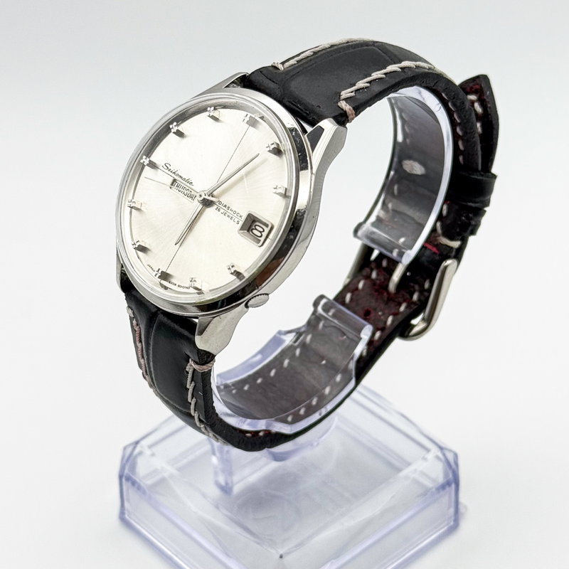 Seiko Seiko - Seikomatic [Near-Mint] 雅月 (Miyabi Zuki) – Elegant Moon - No Reserve Price - 6206-8010 - Men - 1965 vintage watch - image 2