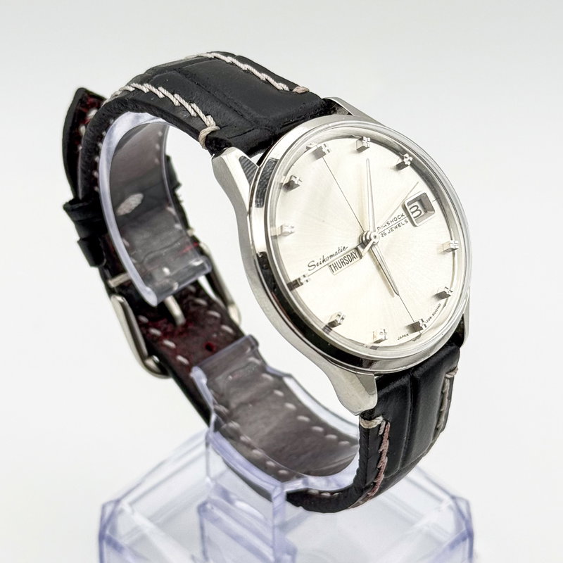 Seiko Seiko - Seikomatic [Near-Mint] 雅月 (Miyabi Zuki) – Elegant Moon - No Reserve Price - 6206-8010 - Men - 1965 vintage watch - image 4