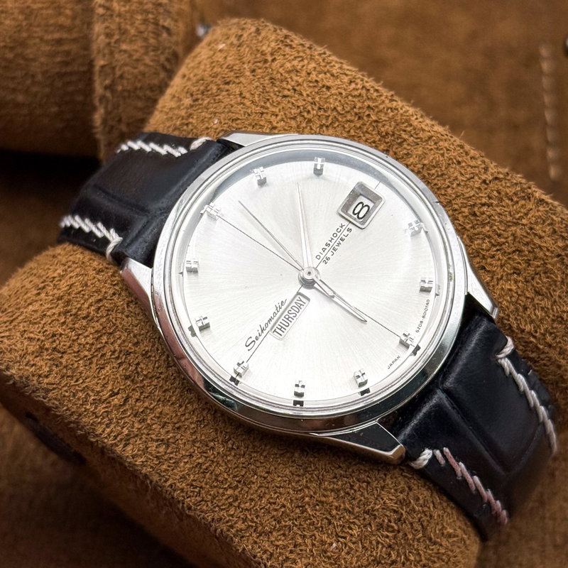 Seiko Seiko - Seikomatic [Near-Mint] 雅月 (Miyabi Zuki) – Elegant Moon - No Reserve Price - 6206-8010 - Men - 1965 vintage watch - image 17