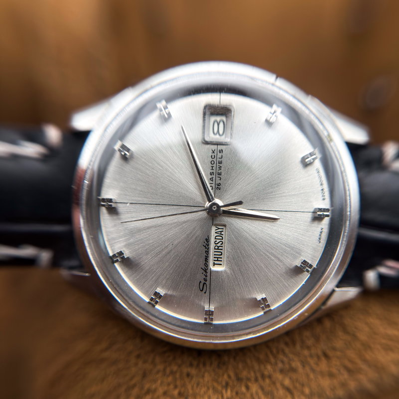 Seiko Seiko - Seikomatic [Near-Mint] 雅月 (Miyabi Zuki) – Elegant Moon - No Reserve Price - 6206-8010 - Men - 1965 vintage watch - image 24