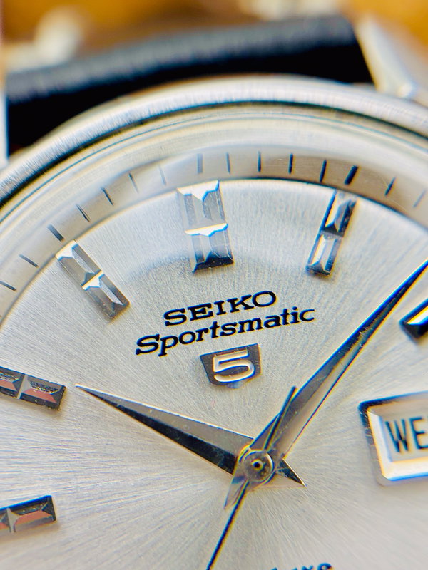Seiko Seiko - Sportsmatic 5 Deluxe 白雅 (Hakuga) – Elegant White - No reserve price - 7619-7010 - Men - 1966 vintage watch - image 5