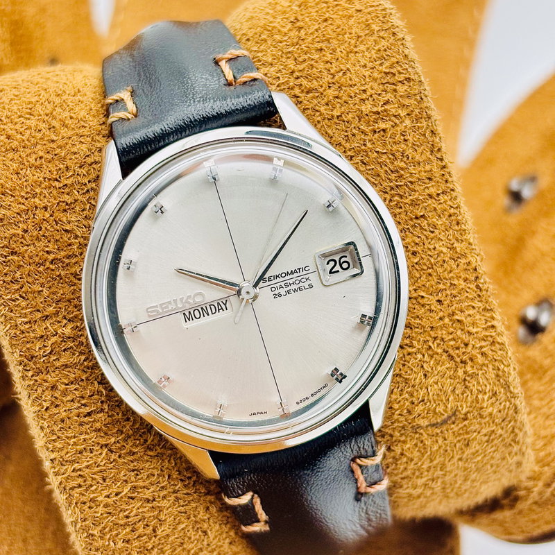 Seiko Seiko - Seikomatic 月映 – Tsukie – Moon Reflection - No reserve price - 6206-8010 - Men - 1966 vintage watch - image 2
