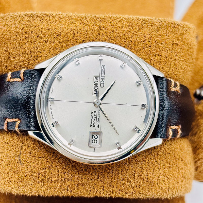 Seiko Seiko - Seikomatic 月映 – Tsukie – Moon Reflection - No reserve price - 6206-8010 - Men - 1966 vintage watch - image 4