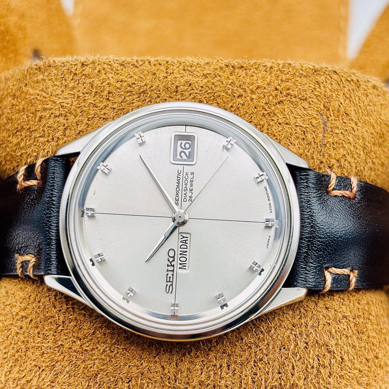 Seiko Seiko - Seikomatic 月映 – Tsukie – Moon Reflection - No reserve price - 6206-8010 - Men - 1966 vintage watch - image 5