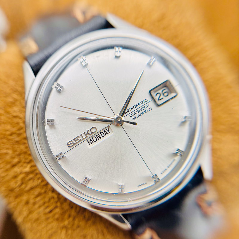 Seiko Seiko - Seikomatic 月映 – Tsukie – Moon Reflection - No reserve price - 6206-8010 - Men - 1966 vintage watch - image 11