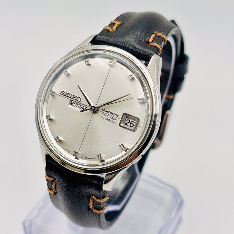 Seiko Seiko - Seikomatic 月映 – Tsukie – Moon Reflection - No reserve price - 6206-8010 - Men - 1966 vintage watch - image 21