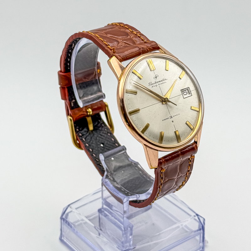 Seiko Seiko - Seikomatic Self Dater 光織 – Kōshoku – Woven Light - No reserve price - 15022 - Men - 1960-1969 vintage watch - image 5