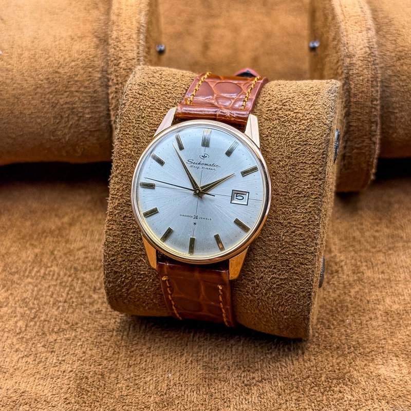 Seiko Seiko - Seikomatic Self Dater 光織 – Kōshoku – Woven Light - No reserve price - 15022 - Men - 1960-1969 vintage watch - image 12