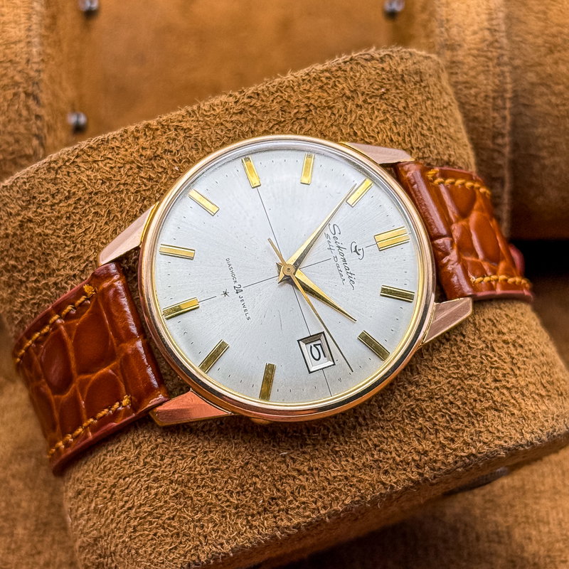 Seiko Seiko - Seikomatic Self Dater 光織 – Kōshoku – Woven Light - No reserve price - 15022 - Men - 1960-1969 vintage watch - image 16