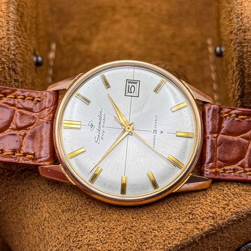 Seiko Seiko - Seikomatic Self Dater 光織 – Kōshoku – Woven Light - No reserve price - 15022 - Men - 1960-1969 vintage watch - image 23