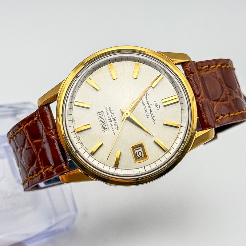 Seiko Seiko - Seikomatic Weekdater [Near-Mint] 静耀 – Seiyō – Silent Radiance - No reserve price - 6206-8990 - Men - 1965 vintage watch - image 9