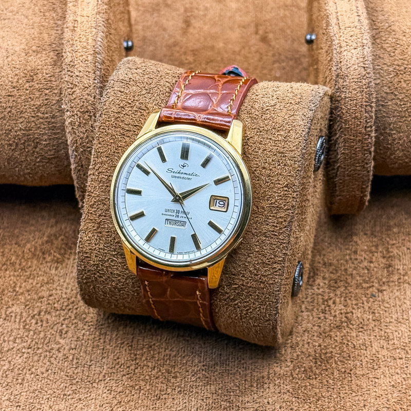 Seiko Seiko - Seikomatic Weekdater [Near-Mint] 静耀 – Seiyō – Silent Radiance - No reserve price - 6206-8990 - Men - 1965 vintage watch - image 12