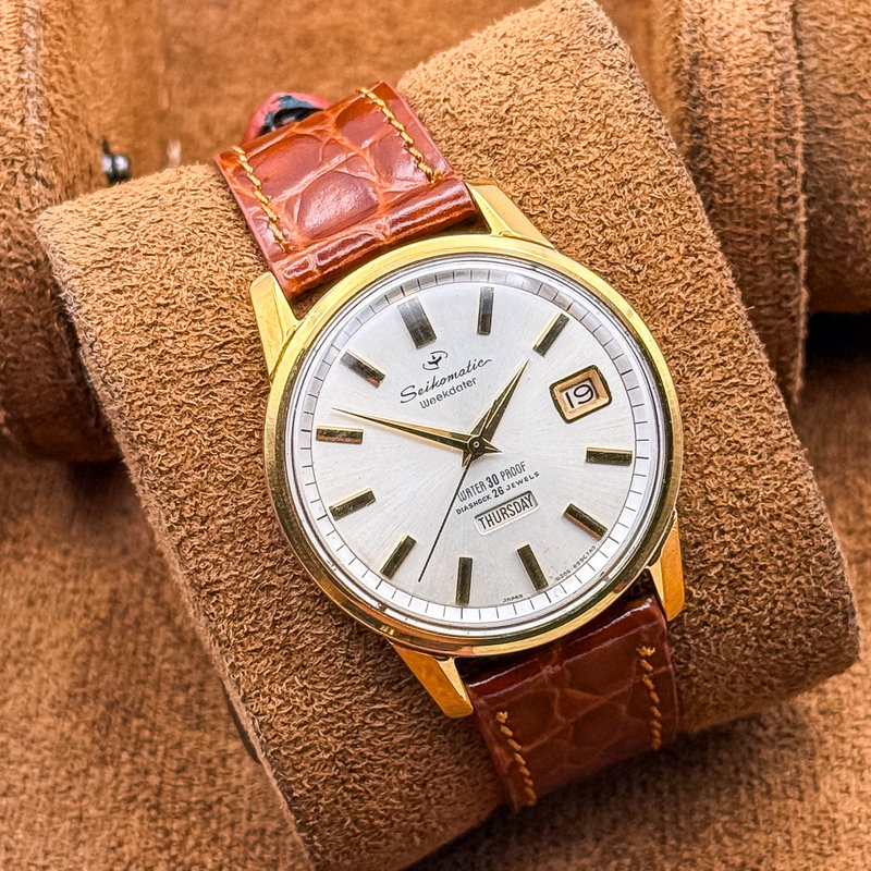 Seiko Seiko - Seikomatic Weekdater [Near-Mint] 静耀 – Seiyō – Silent Radiance - No reserve price - 6206-8990 - Men - 1965 vintage watch - image 15