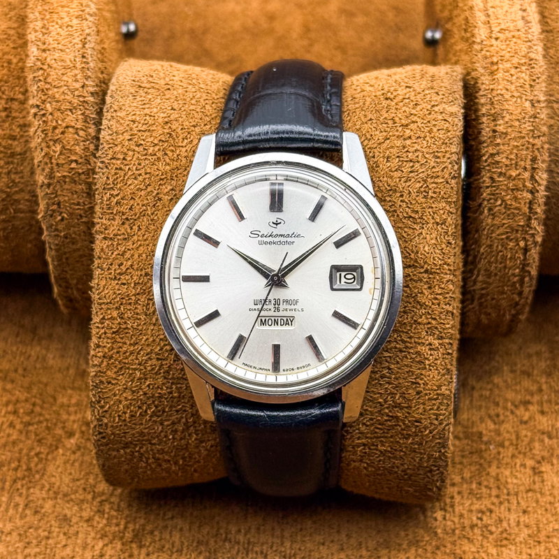 Seiko Seiko - Seikomatic Weekdater 寂点 (Jakuten) – Point of Silence - No Reserve Price - 8208-8990 - Men - 1964 vintage watch - image 7