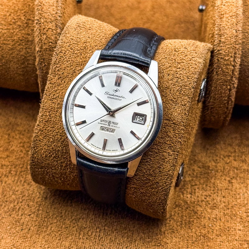 Seiko Seiko - Seikomatic Weekdater 寂点 (Jakuten) – Point of Silence - No Reserve Price - 8208-8990 - Men - 1964 vintage watch - image 8
