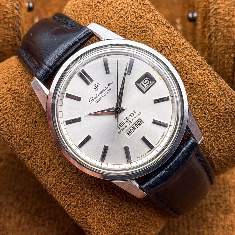Seiko Seiko - Seikomatic Weekdater 寂点 (Jakuten) – Point of Silence - No Reserve Price - 8208-8990 - Men - 1964 vintage watch - image 13