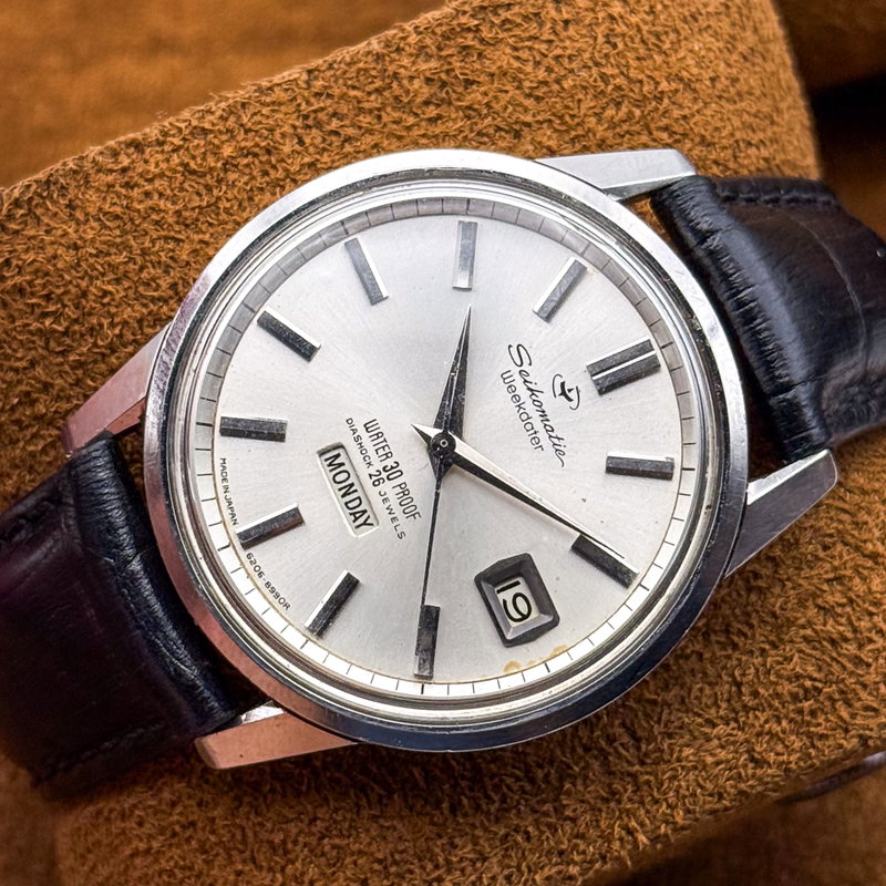 Seiko Seiko - Seikomatic Weekdater 寂点 (Jakuten) – Point of Silence - No Reserve Price - 8208-8990 - Men - 1964 vintage watch - image 15