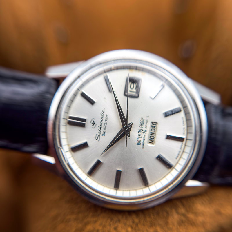 Seiko Seiko - Seikomatic Weekdater 寂点 (Jakuten) – Point of Silence - No Reserve Price - 8208-8990 - Men - 1964 vintage watch - image 20