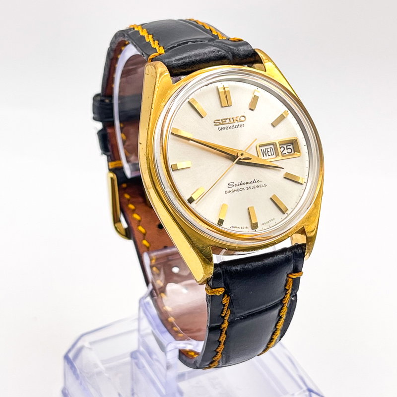 Seiko Seiko - Seikomatic Weekdater 金月 (Kintsuki) – Golden Moon - No reserve price - 6218-8950 - Men - 1965 vintage watch - image 5