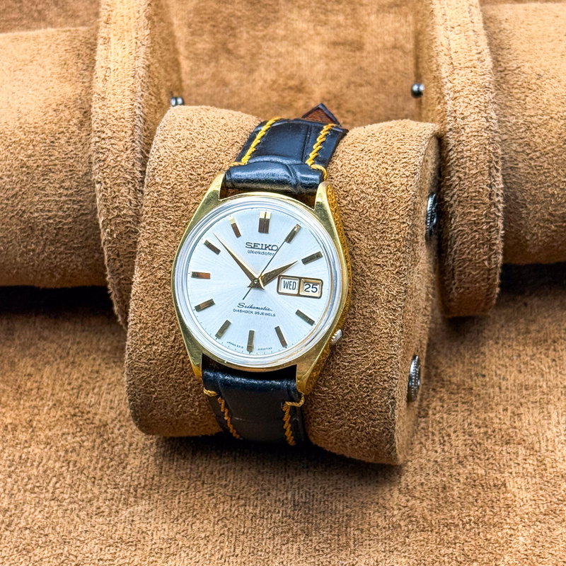 Seiko Seiko - Seikomatic Weekdater 金月 (Kintsuki) – Golden Moon - No reserve price - 6218-8950 - Men - 1965 vintage watch - image 11