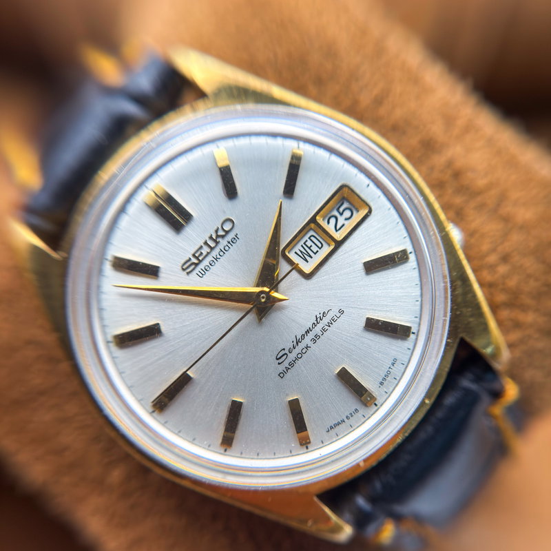 Seiko Seiko - Seikomatic Weekdater 金月 (Kintsuki) – Golden Moon - No reserve price - 6218-8950 - Men - 1965 vintage watch - image 21