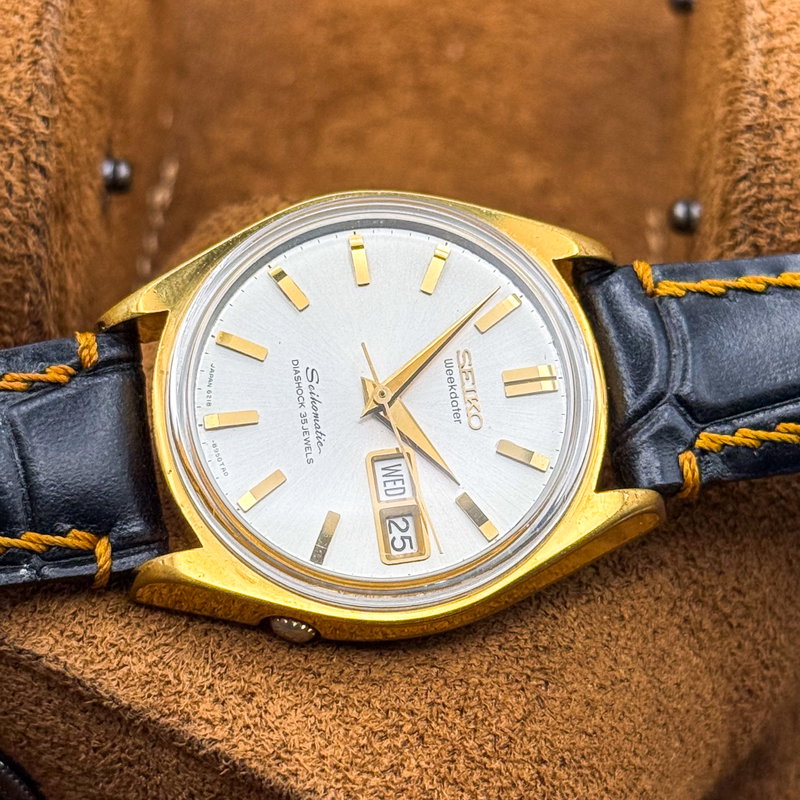 Seiko Seiko - Seikomatic Weekdater 金月 (Kintsuki) – Golden Moon - No reserve price - 6218-8950 - Men - 1965 vintage watch - image 22