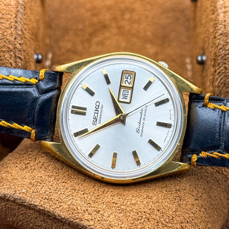 Seiko Seiko - Seikomatic Weekdater 金月 (Kintsuki) – Golden Moon - No reserve price - 6218-8950 - Men - 1965 vintage watch - image 23