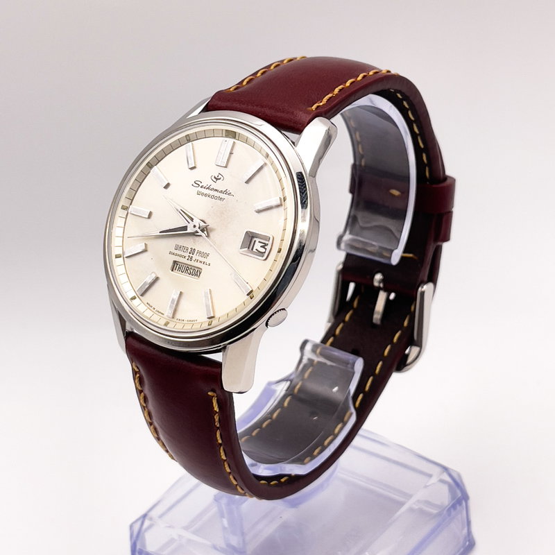 Seiko Seiko - Seikomatic Weekdater 時律 (Jiritsu) – Time Rhythm - No reserve price - 6206-8990 - Men - 1964 vintage watch - image 3