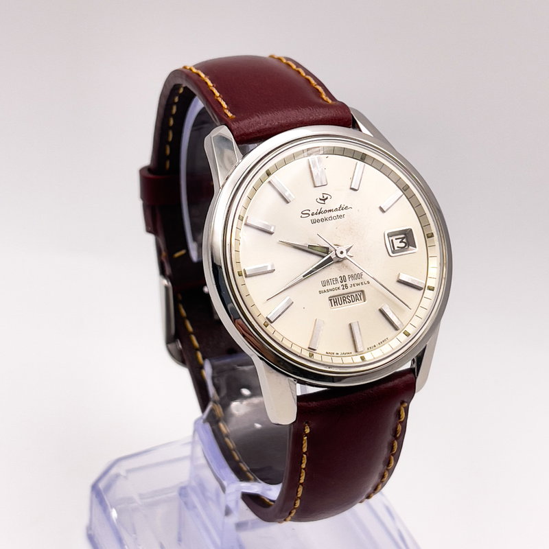Seiko Seiko - Seikomatic Weekdater 時律 (Jiritsu) – Time Rhythm - No reserve price - 6206-8990 - Men - 1964 vintage watch - image 1