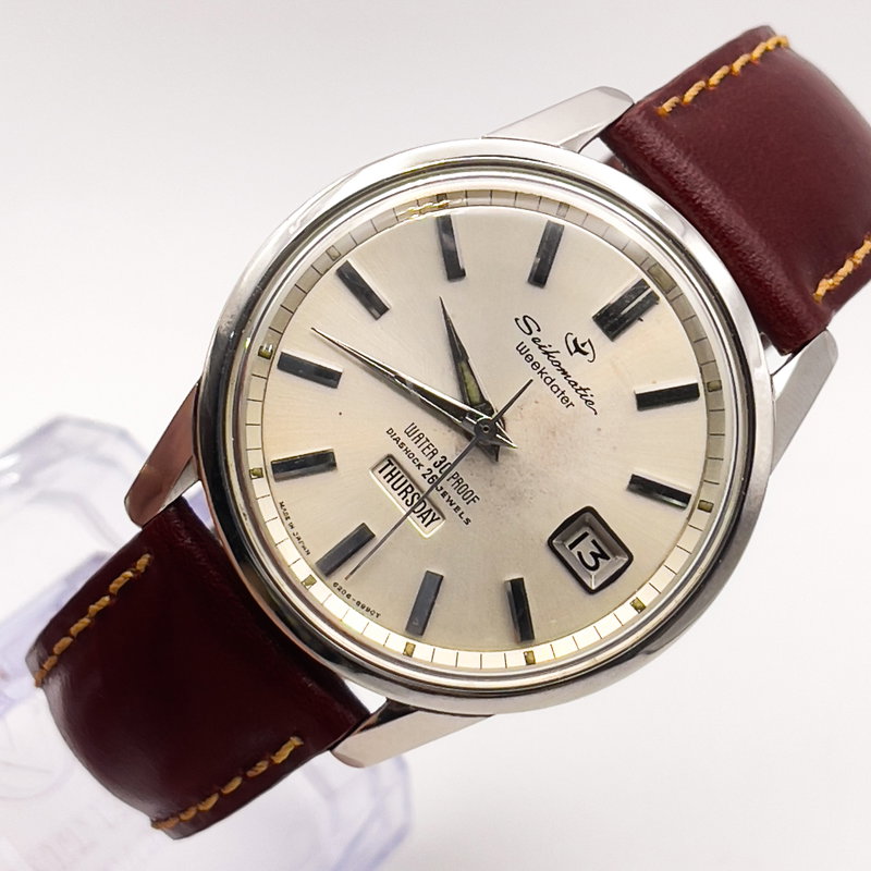 Seiko Seiko - Seikomatic Weekdater 時律 (Jiritsu) – Time Rhythm - No reserve price - 6206-8990 - Men - 1964 vintage watch - image 8