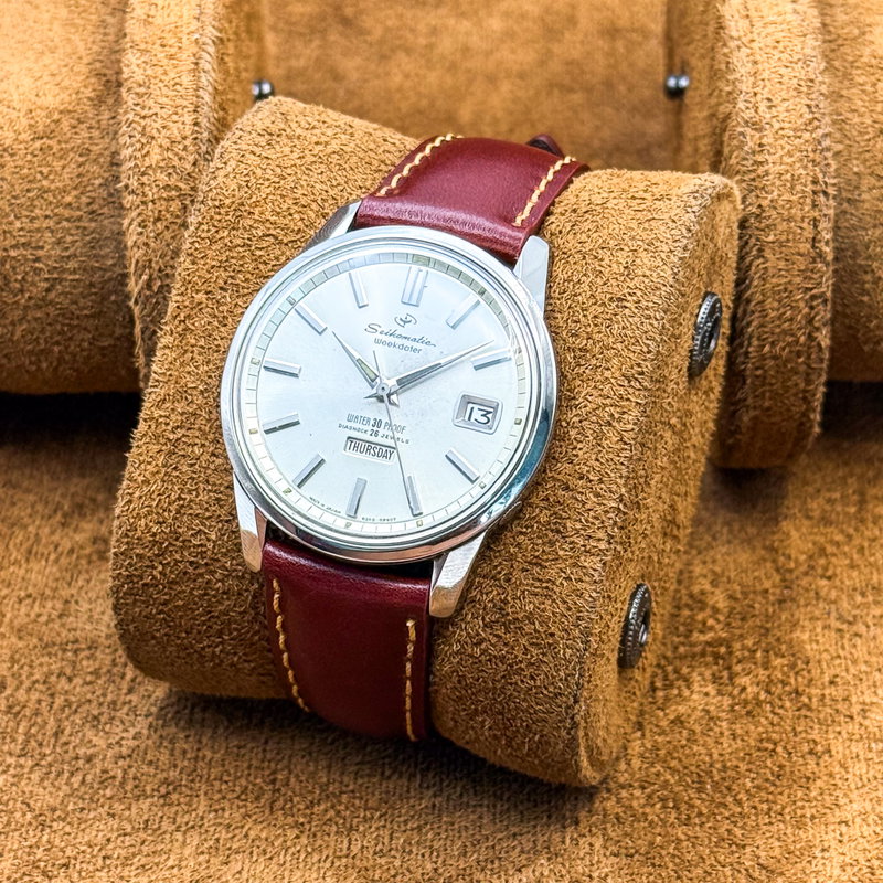 Seiko Seiko - Seikomatic Weekdater 時律 (Jiritsu) – Time Rhythm - No reserve price - 6206-8990 - Men - 1964 vintage watch - image 11
