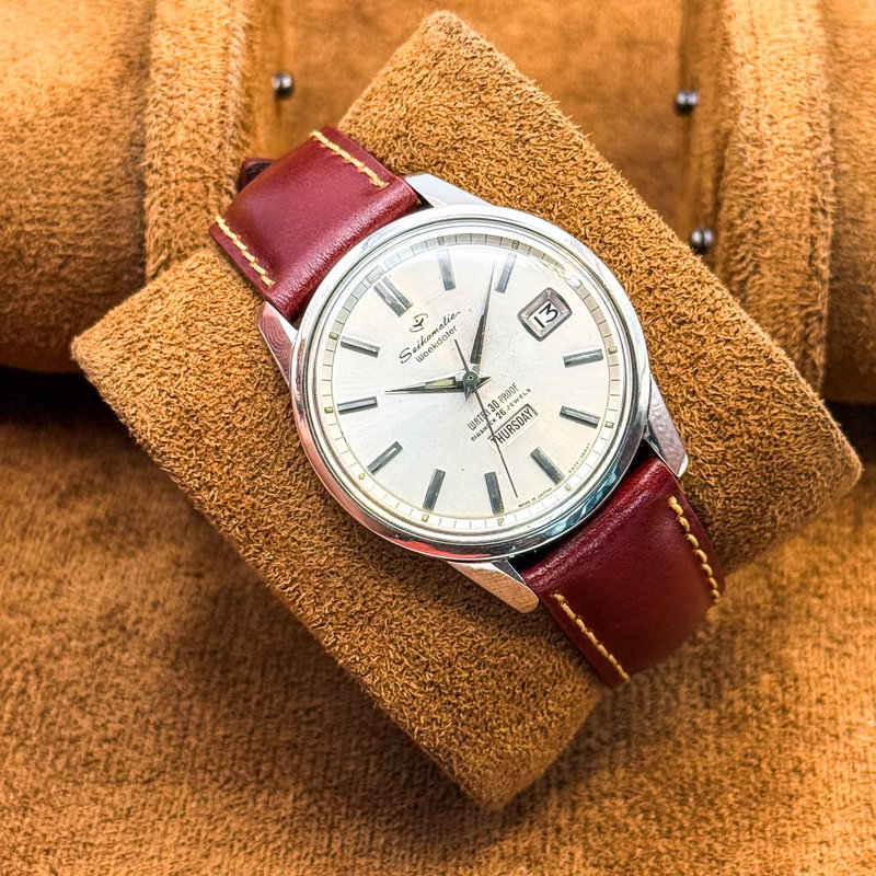 Seiko Seiko - Seikomatic Weekdater 時律 (Jiritsu) – Time Rhythm - No reserve price - 6206-8990 - Men - 1964 vintage watch - image 13