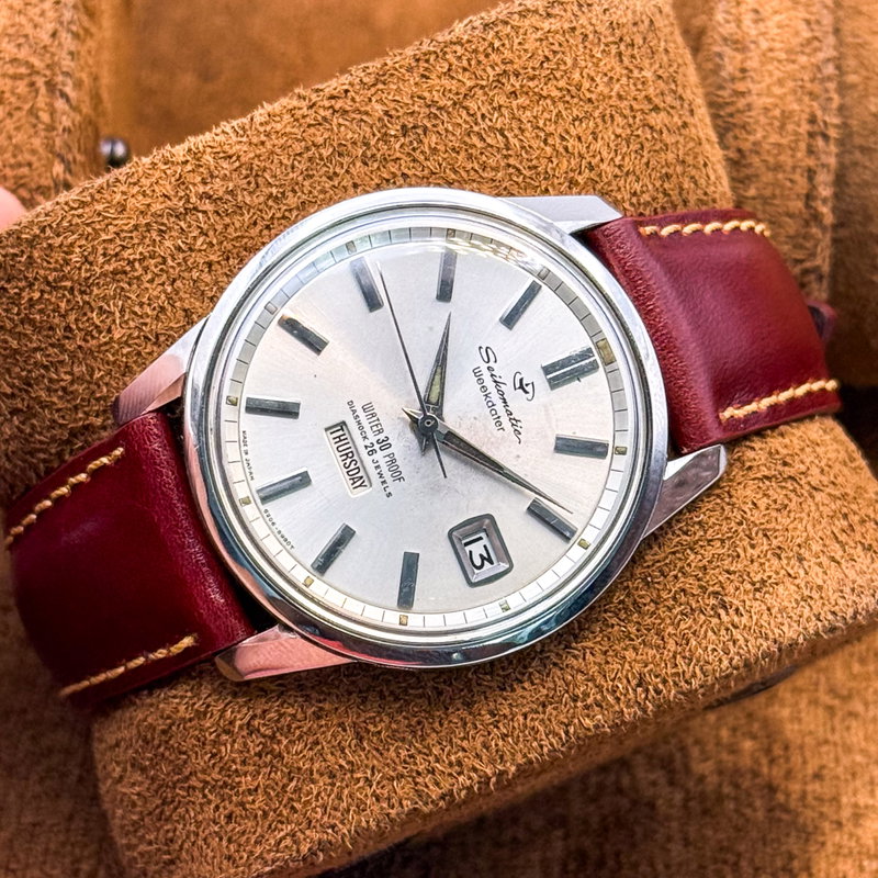 Seiko Seiko - Seikomatic Weekdater 時律 (Jiritsu) – Time Rhythm - No reserve price - 6206-8990 - Men - 1964 vintage watch - image 16